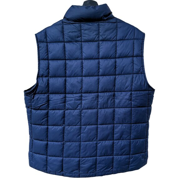 Save The Duck Men’s Quilted Giga Vest in Navy | Men's Large - Picture 4 of 7